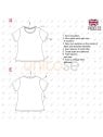 MOLDE POLERA BASICA MUJER 2304