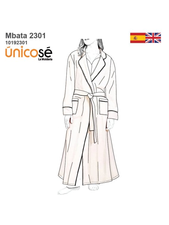 MOLDE BATA CLASICA MUJER 2301