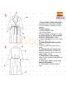 MOLDE BATA CLASICA MUJER 2301