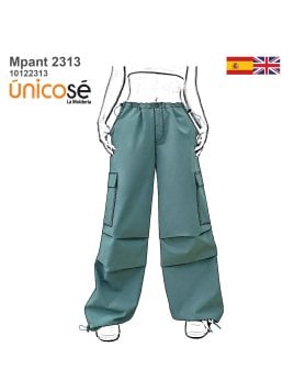 MOLDE PANTALON CARGO MUJER 2313