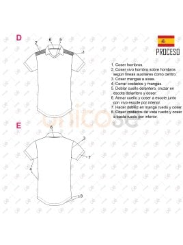 MOLDE DEPORTE CAMISETA FUTBOL 2320