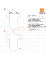 MOLDE DEPORTE CAMISETA FUTBOL 2320