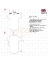 MOLDE DEPORTE CAMISETA FUTBOL 2320
