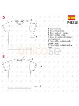 MOLDE POLERA OVERSIZE HOMBRE 2306