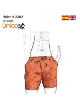 MOLDE SHORT BASICO HOMBRE 2302