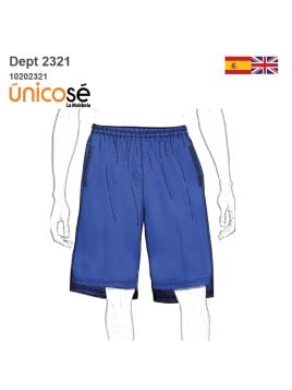 MOLDE DEPORTE SHORT BASICO 2321