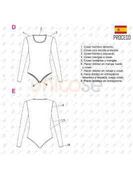 ENTERITO BODY NIÑA 1701