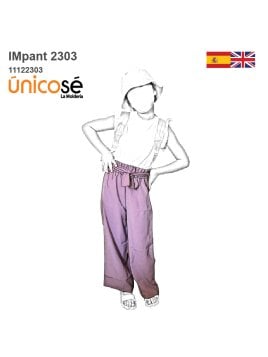 MOLDE PANTALON BASICO NIÑA 2303
