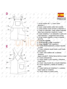 MOLDE JARDINERA SHORT NIÑO 2301