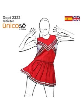 MOLDE DEPORTE CHEERLEADEAR 2322