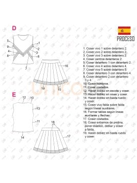 MOLDE DEPORTE CHEERLEADEAR 2322