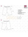 MOLDE SHORT CALZA BEBE 2302