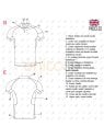 MOLDE DEPORTE CAMISETA RUGBY 2323