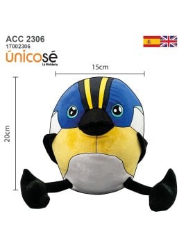 MOLDE PELUCHE PAJARO ACC 2306