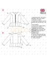 MOLDE CHAQUETA CORTA MUJER 2307