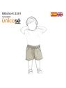 MOLDE SHORT BASICO BEBE 2301