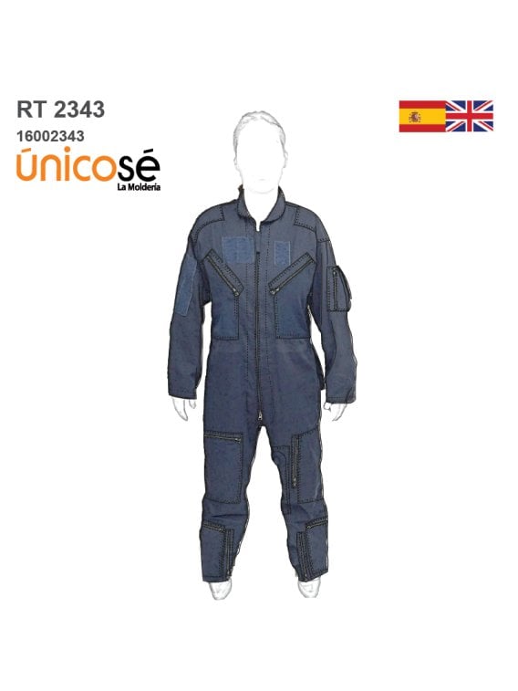 MOLDE TRABAJO OVEROL 2343