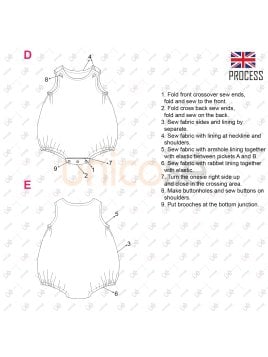 MOLDE ENTERITO BOMBACHO BEBE 2302
