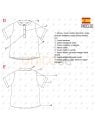 MOLDE CAMISA MAO NIÑO 2301