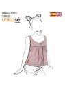 MOLDE BLUSA SIN MANGAS NIÑA 2302