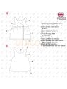 MOLDE BLUSA SIN MANGAS NIÑA 2302