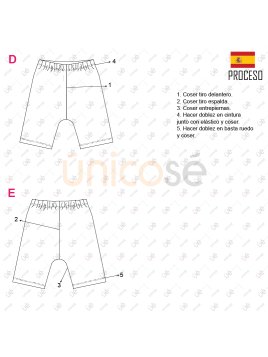 MOLDE CALZA SIN COSTURA BEBE 2303