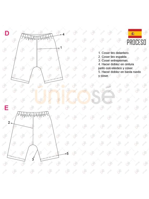 MOLDE CALZA SIN COSTURA BEBE 2303