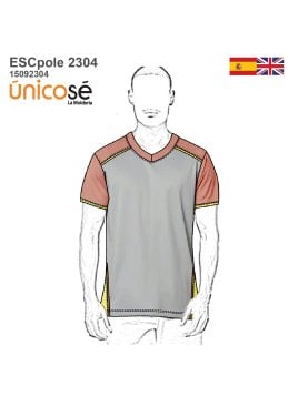 MOLDE ESCOLAR POLERA CORTES 2304