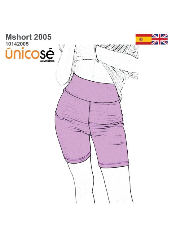 MOLDE SHORT CALZA MUJER 2005