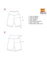 MOLDE SHORT CALZA MUJER 2005