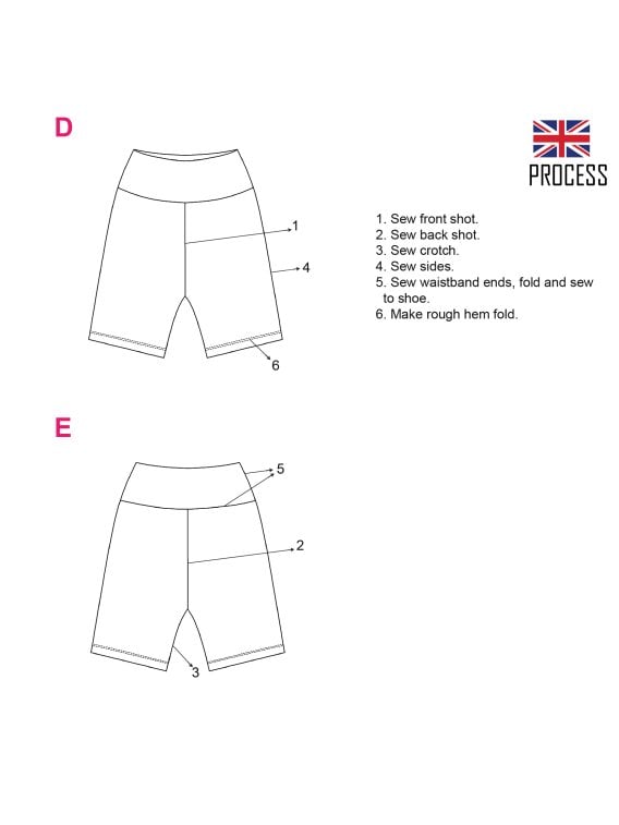 MOLDE SHORT CALZA MUJER 2005