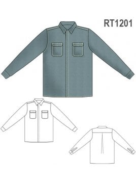 CAMISA TRABAJO RT 1201