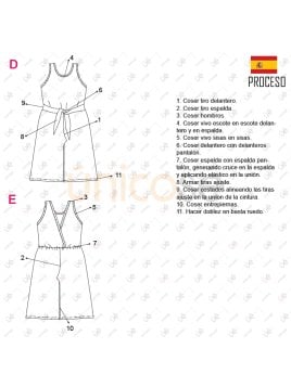 MOLDE ENTERITO PESCADOR NIÑA 2302