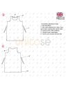MOLDE VESTIDO RECTO MUJER 2317