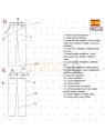 MOLDE PANTALON PINZADO HOMBRE RT 2347
