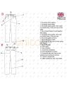 MOLDE PANTALON PINZADO HOMBRE RT 2347