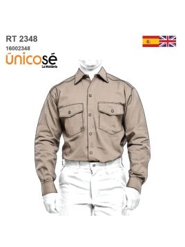 MOLDE CAMISA CARGO HOMBRE RT 2348