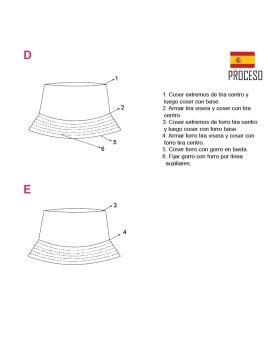 MOLDE SOMBRERO PILUSO BEBE ACC 2024