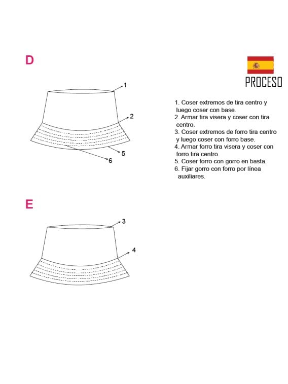 MOLDE SOMBRERO PILUSO BEBE ACC 2024