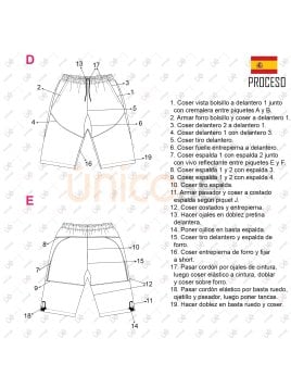 MOLDE DEPORTE SHORT BASICO 2324