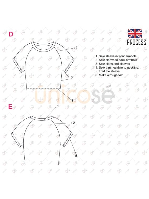 MOLDE TOP CROP MUJER 2304