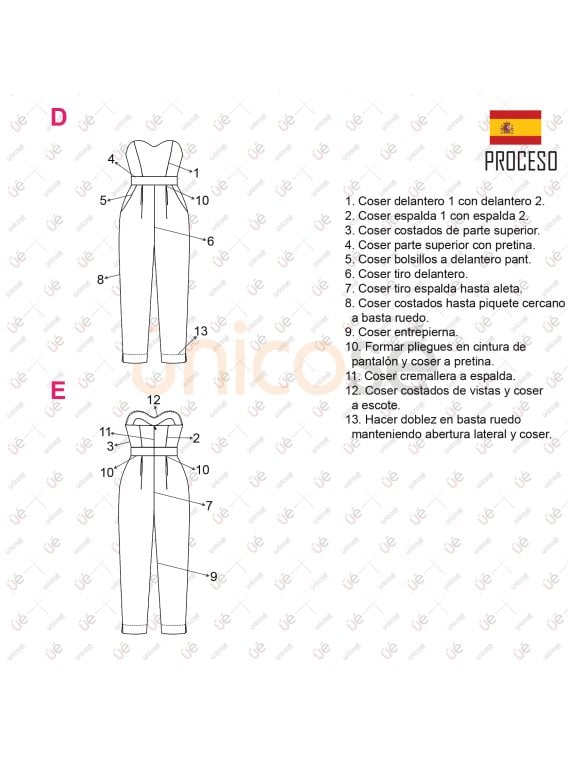 MOLDE ENTERITO MUJER 2305