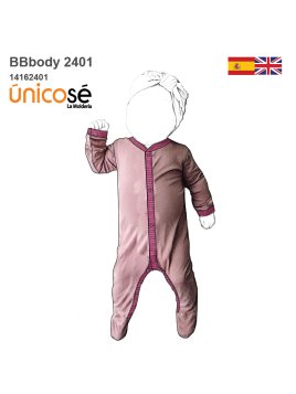 MOLDE BODY MANGA LARGA BEBE 2401