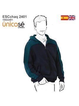 MOLDES CHAQUETA POLAR ESCOLAR 2401