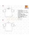 MOLDE POLERA OVERSIZE HOMBRE 2401