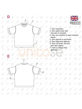 MOLDE POLERA OVERSIZE HOMBRE 2401