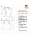 MOLDE CHAQUETA CHEF 2402