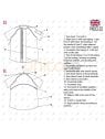 MOLDE CHAQUETA CHEF 2402