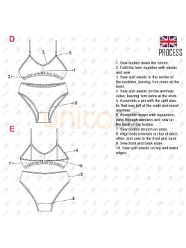 MOLDE INTERIOR CONJUNTO NIÑA 2401