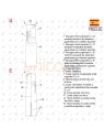 MOLDE VESTIDO DRAPEADO MUJER 2323